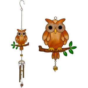Image of Brown Owl Windchime