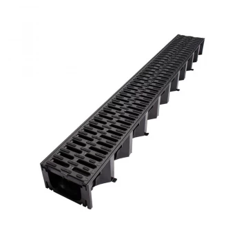 Image of ACO Hexdrain Plastic Channel Drain A15 - 1m