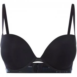 Image of Tommy Bodywear Sheer Flex Micro Push Up Bra - Black
