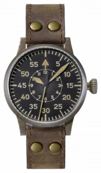 Image of Laco Paderborn Erbstuck Automatic Pilot B Brown Watch