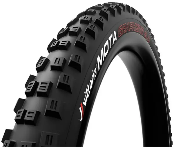 Image of Vittoria Mota Enduro 2-Fold Full Black 4C G2.0 Tyre 27.5 X 2.6 INCHES ENDURO 2-PLY CASING Black