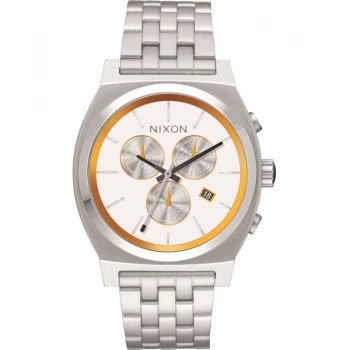 Image of Unisex Nixon The Time Teller Chrono SW BB-8 White / Watch