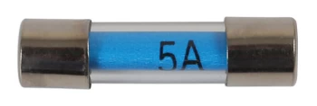 Image of Mini Glass Radio Fuse - 5-amp Pk 100 Connect 30505