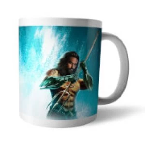 Image of Aquaman Character & Logo Mug