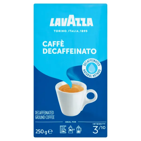 Image of Lavazza Caffe Decaffeinato Ground Coffee 250g