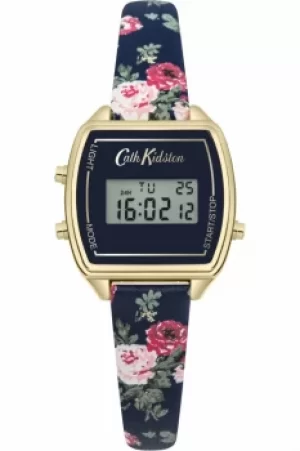 Image of Ladies Cath Kidston Antique Rose Digital Chronograph Watch CKL034U