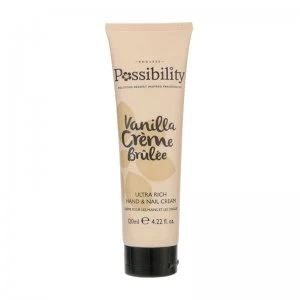 Image of Possibility Vanilla Creme Brulee Hand Nail Cream 120ml