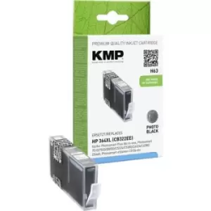 Image of KMP Ink cartridge replaced HP 364XL Compatible Photo Black H63 1713,0040