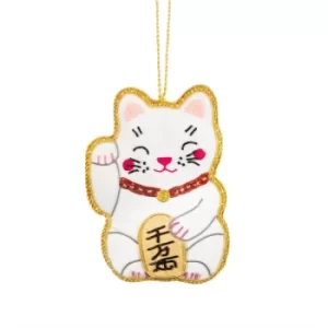Image of Lucky Cat Zari Decoration