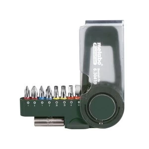 Image of Metabo 9 Piece Bit Set