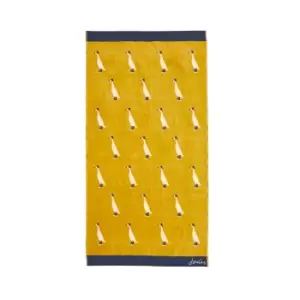 Image of Joules Delia Duck Bath Sheet, Antique Gold