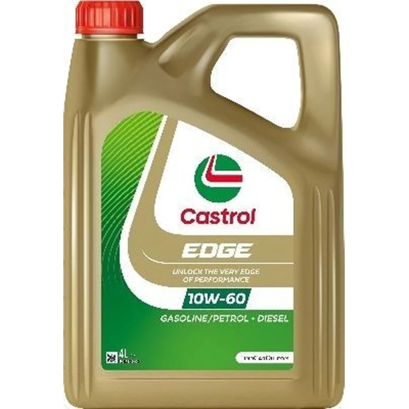Image of Castrol Engine oil Castrol EDGE 10W-60 Capacity: 4l, Synthetic Oil 15F632