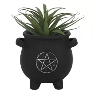 Image of Pentagram Cauldron Plant Pot