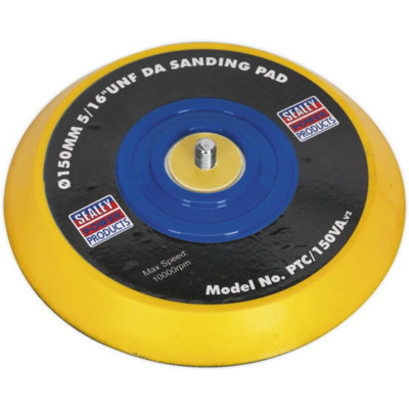 Image of Loops 145mm DA Backing Pad for Hook & Loop Discs - 5/16 Inch UNF Thread - 10000 RPM Multi