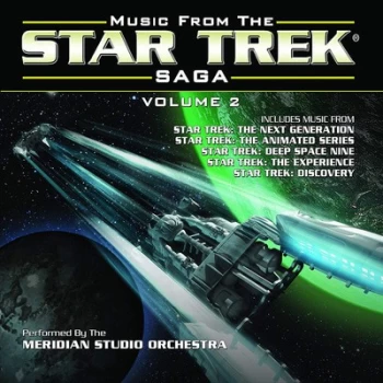 Image of Music from the Star Trek Saga - Volume 2 by Meridian Studio Orchestra CD Album