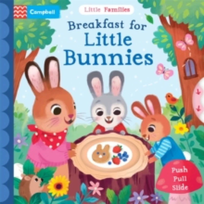 Image of Breakfast for Little Bunnies : A Push Pull Slide Book Board book