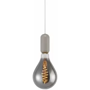 Image of Nordlux Notti Slim Pendant Ceiling Light Grey, E27