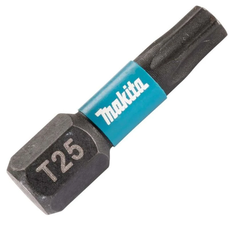 Image of Makita Impact Black Torsion Torx Screwdriver Bits E-12398 Type: T25