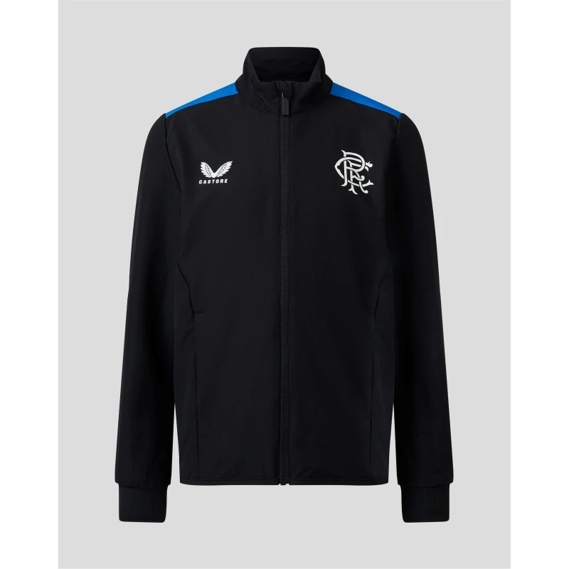 Image of Castore Rangers Anthem Jacket 2023 2024 Adults Blue male S