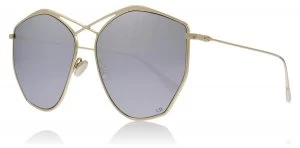 Image of Christian Dior DIORSTELLAIRE4 Sunglasses Gold J5G 59mm