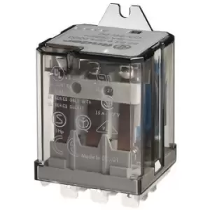 Image of Finder 62.83.9.012.0300 Plug-in relay 12 V DC 16 A 3 makers 10 pc(s)