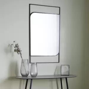 Image of Venlo Mirror 61 x 102cm Black