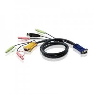 Image of Aten 2L5305U KVM cable Black 5 m