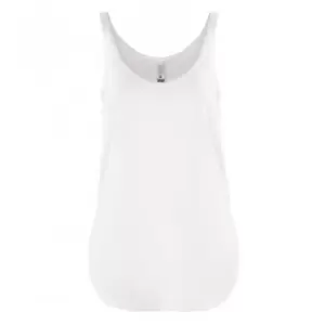 Image of Next Level Womens/Ladies Sleeveless Tank Top (M) (White)