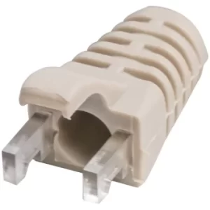 Image of TUK Ltd SPEEDY RJ45 PS1Gy#100 Grey strain relief boot for Cat 5 pl...