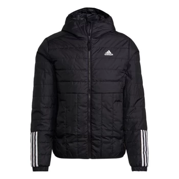 Image of adidas Itavic 3-Stripes Light Hooded Jacket Mens - Black