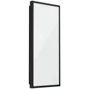 Image of Casazza LED Outdoor Flush Wall Light Black IP44 - Eglo