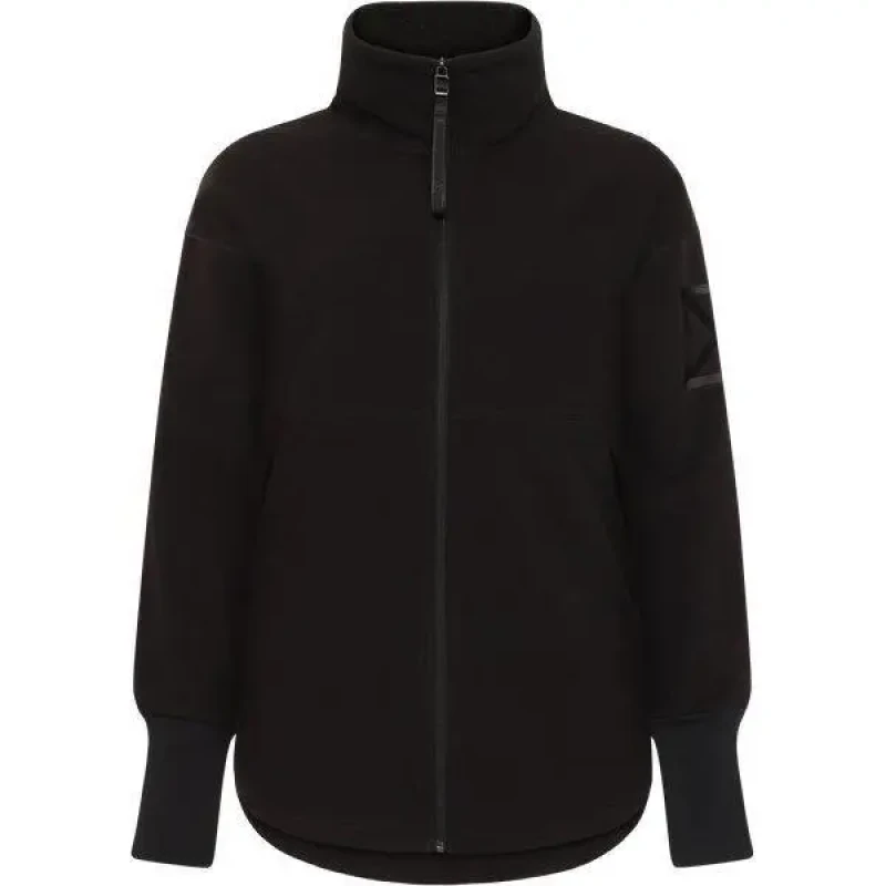 Image of Didriksons Womens zipped fleece Didriksons Ronja Noir Female 44