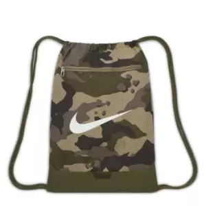 Image of Nike Brasilia Gym Sack - Green