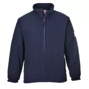 Image of Modaflame Mens Flame Resistant Antistatic Fleece Navy 3XL
