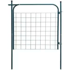 Image of Vidaxl Garden Fence Gate 100X100cm Green