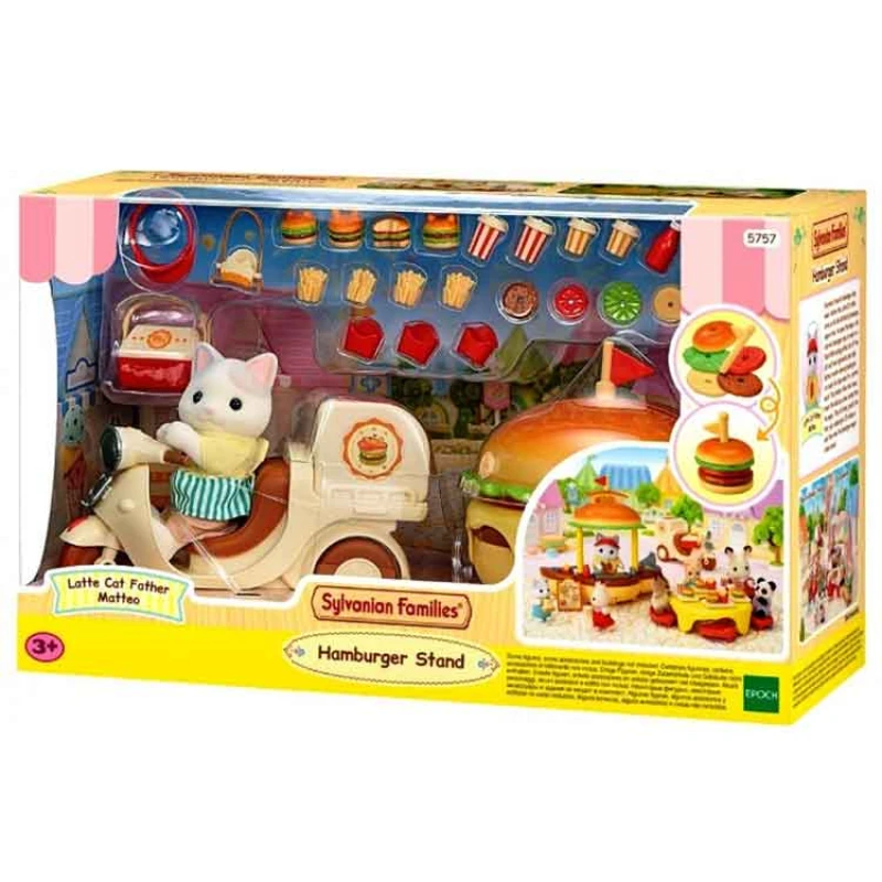 Image of Sylvanian Families Sylvanian Families Hamburger Stand