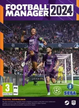 Image of Football Manager 2024 [Code in a Box] (PC)