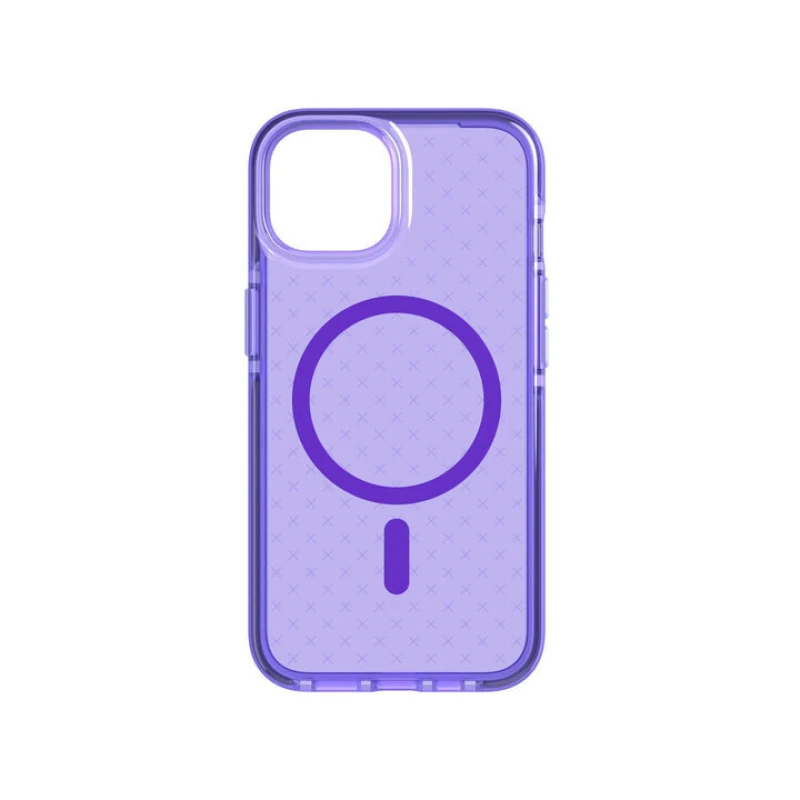 Image of Tech21 Tech21 Evo Check mobile phone case 17cm (6.7") Cover Purple T21-9667