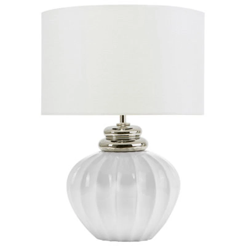 Image of Beliani Table Lamp Neris Ceramic Off-White