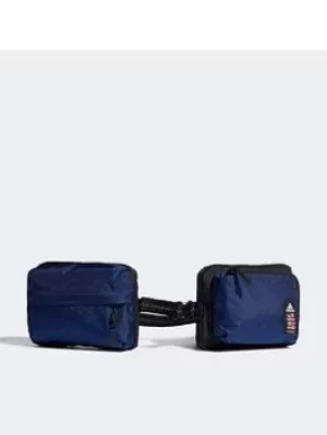 Image of adidas Xplorer Primegreen Waist Bag, Black/Blue, Men
