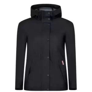 Image of Hunter Rubberised Mac Jacket Womens - Black