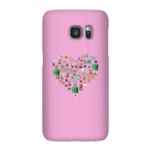 Image of Pixel Sprites Heart Phone Case - Samsung S7 - Snap Case - Matte