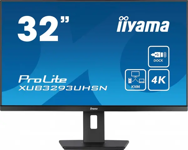 Image of iiyama ProLite 31.5" XUB3293UHSN-B5 4K Ultra HD IPS LCD Monitor