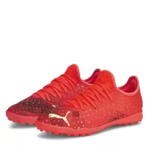 Image of Puma Future 4.1 Childrens Astro Turf Trainers - Orange