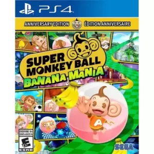 Image of Super Monkey Ball Banana Mania Anniversary Launch Edition PS4 Game
