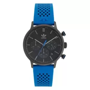Image of Adidas AOSY22015 Mens Chronograph Resin Strap Wristwatch