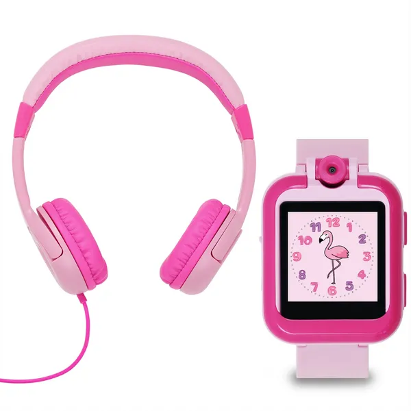 Image of Tikkers Tikkers Pink Interactive Watch and Headphone Set