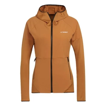 Image of adidas Terrex Skyclimb Fleece Jacket Womens - Mesa