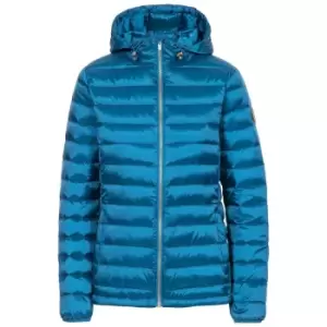 Image of Trespass Womens/Ladies Katheryn Down Jacket (S) (Cosmic Blue)
