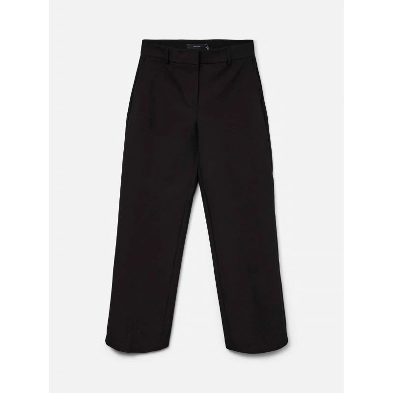 Image of Vero Moda Womens Straight Leg Trousers Black female 38 L32